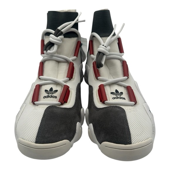 Adidas Crazy 8 AD Shoes Mens Sz 9 White Grey Red High‎ Top Sneakers AC7737 main image 9